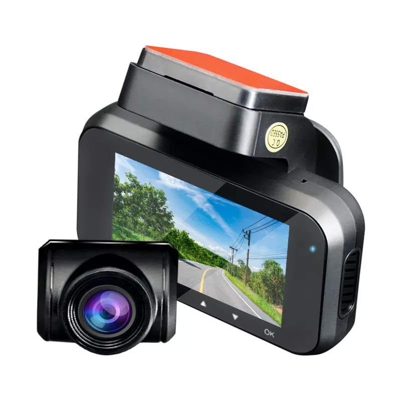 Kaksikanavainen Time-Lapse Smart HD Dash Cam